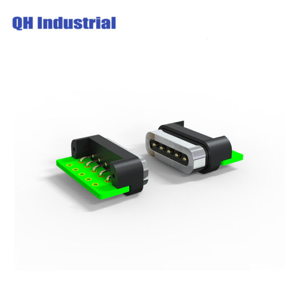 5 Pin Magnetstecker mit PCB - Shenzhen QH Industrial Co., GmbH.