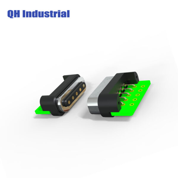 5 Pin Magnetstecker mit PCB - Shenzhen QH Industrial Co., GmbH.