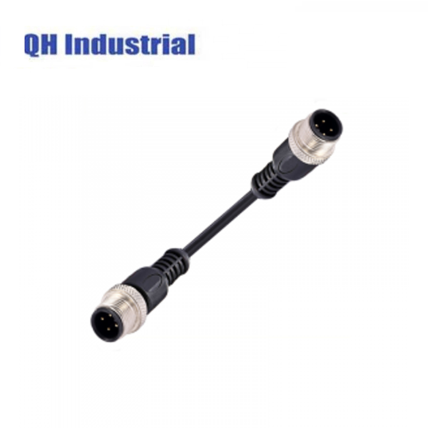 m12 4 pin connector cable